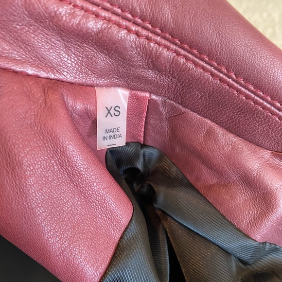 Brand new Bagatelle City leather blazer size xs - Picture 5 of 6